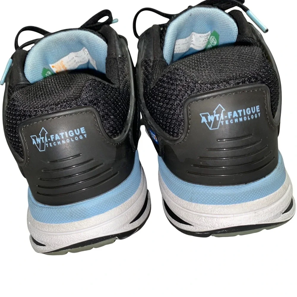 Timberland PRO Womens ReBOTL Composite Toe ESD Work Shoes Black Blue A5S6P Sz 7